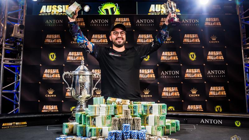 Bryn Kenney gana el Main Event más multitudinario del Aussie Millions