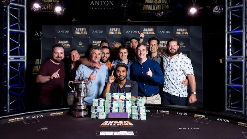 Shurane Vijayaram convierte 130$ en 1,6 millones al ganar el Main Event Shurane Vijayaram convierte 130$ en 1,6 millones al ganar el Main Event