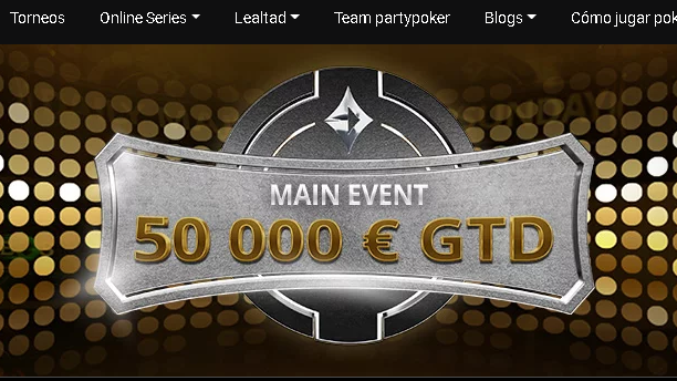 "EL_RONDO" e "iberdrulero" finalizan en 2ª y 3ª posición del Main Event de partypoker