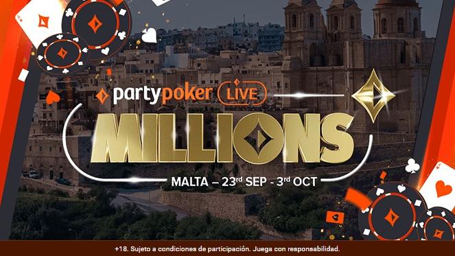 El MILLIONS Malta atraerá la atención internacional las próximas semanas
