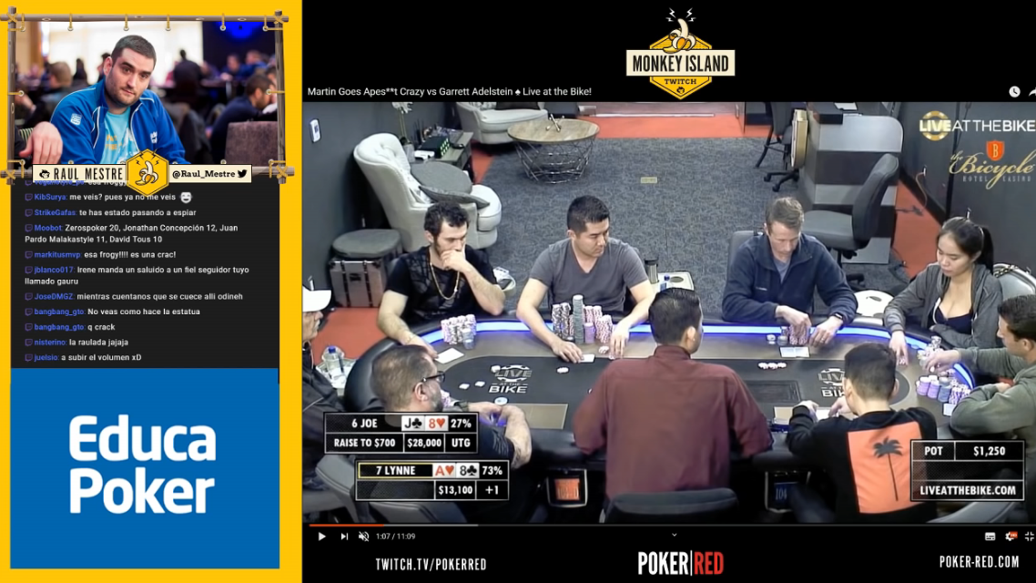 ¡Garret vs Cold4bet + 3 barrels de un jugador con J6o! 