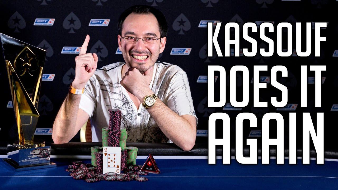 William Kassouf coge sus fichas y sale huyendo en medio de una mano en la que estaba drawing dead