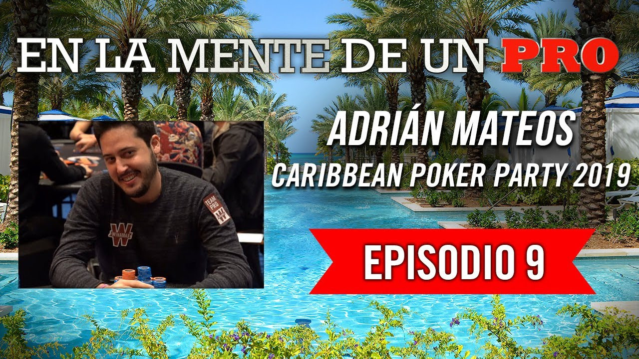 Amadi llega al episodio 9 con 37 left en la Caribbean Poker Party