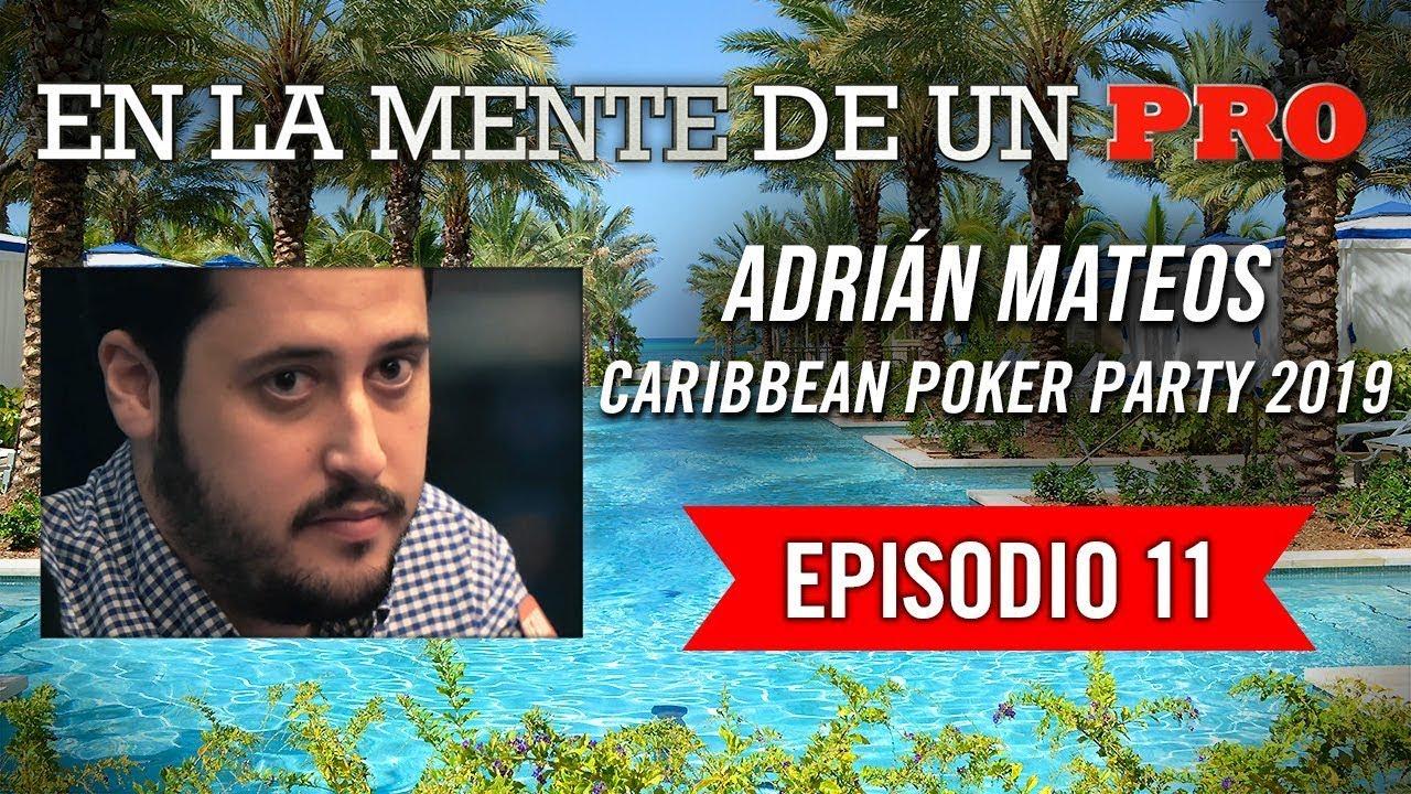 16 left en el undécimo episodio de Amadi en la Caribbean Poker Party