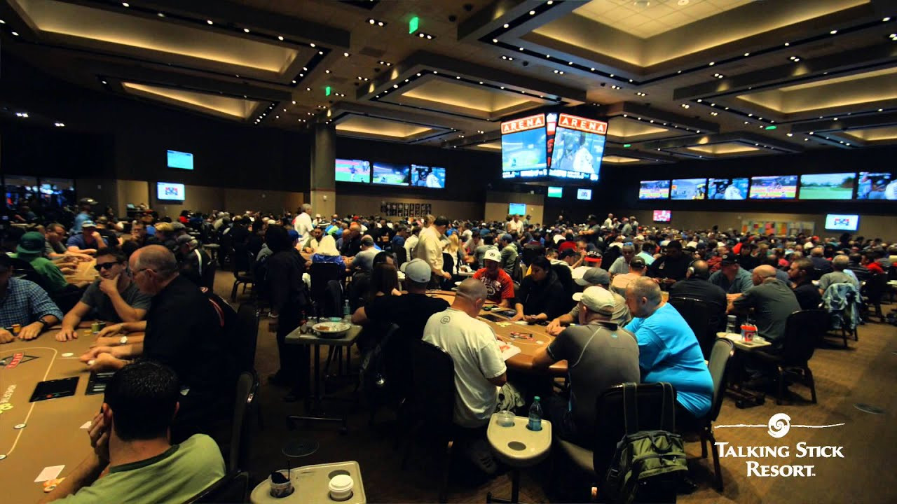 A tortazo limpio en la Poker Room del Talking Stick A tortazo limpio en la Poker Room del Talking Stick