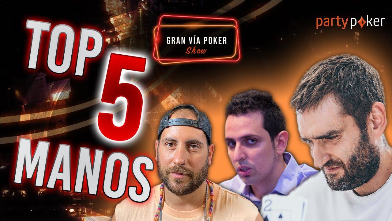 Las mejores manos de los primeros episodios de Gran Vía Poker Show