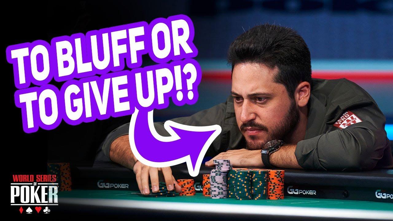 Adrián Mateos farolea a Tyler Cornell en el $25k de WSOP