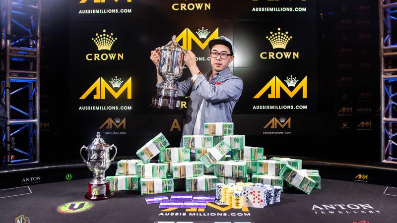 Vincent Wan gana el Main Event del Aussie Millions y un premio de 907.106 $