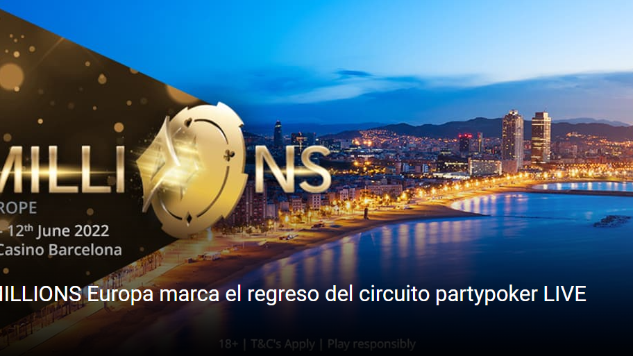 partypoker LIVE elige Casino Barcelona para su regreso