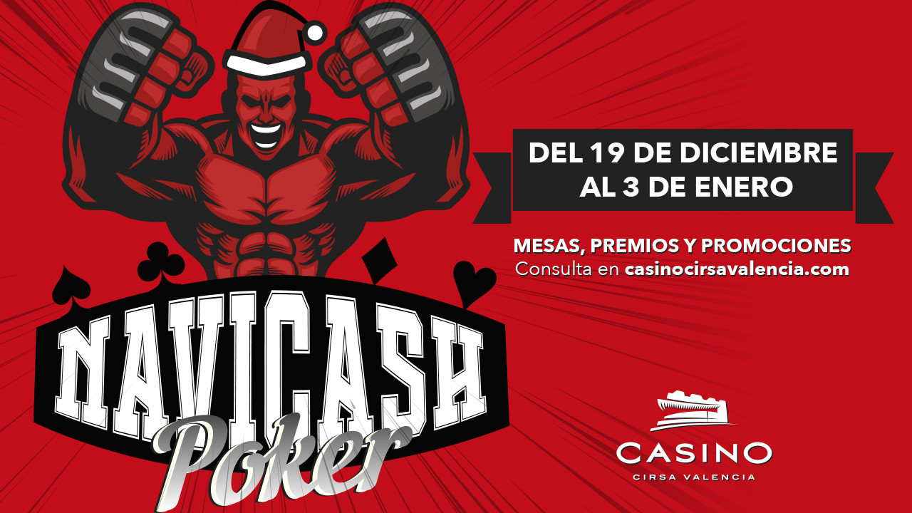 Vuelve Navicash: el mejor ‘poker cash’  en Casino Cirsa Valencia