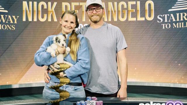 Nick Petrangelo cierra el Stairway to Millions ganando 1.026.000 $ Nick Petrangelo cierra el Stairway to Millions ganando 1.026.000 $