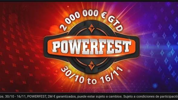 La nueva edición de POWERFEST garantiza 2.000.000 € y ofrece varias promociones