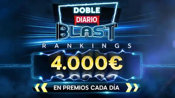 Los Blast Rankings doblan su premio hasta los 4.000 € GTD diarios