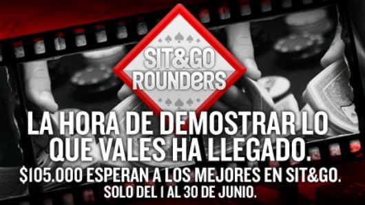 Cara de Poker: 105.000$ en premios en Sit&Go Rounders