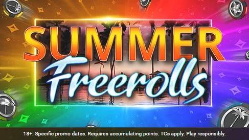 Llévate tu parte de los Summer Freerolls semanales de 5.000 € de este verano