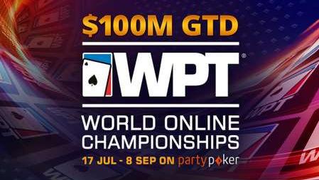El WPT World Online Championships repartirá más de 100 millones de dólares