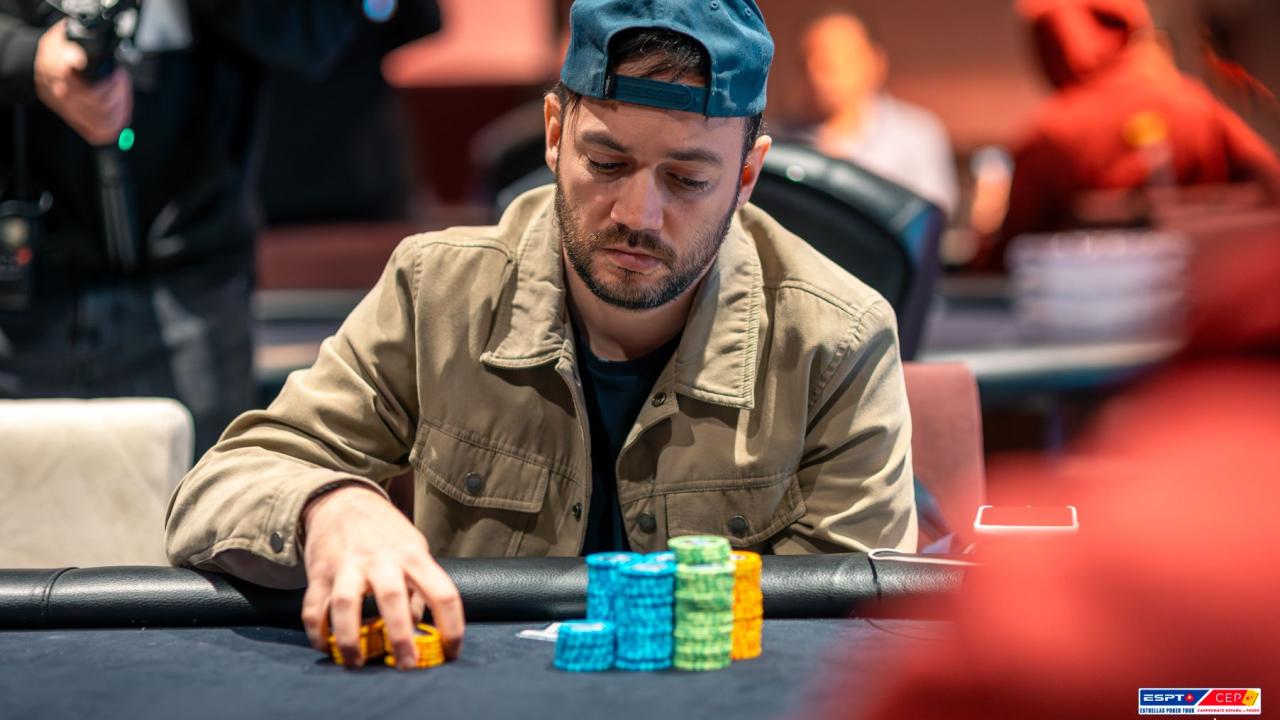 Nueve hombres con el mismo objetivo, proclamarse campeón del Main Event ESPT Sevilla