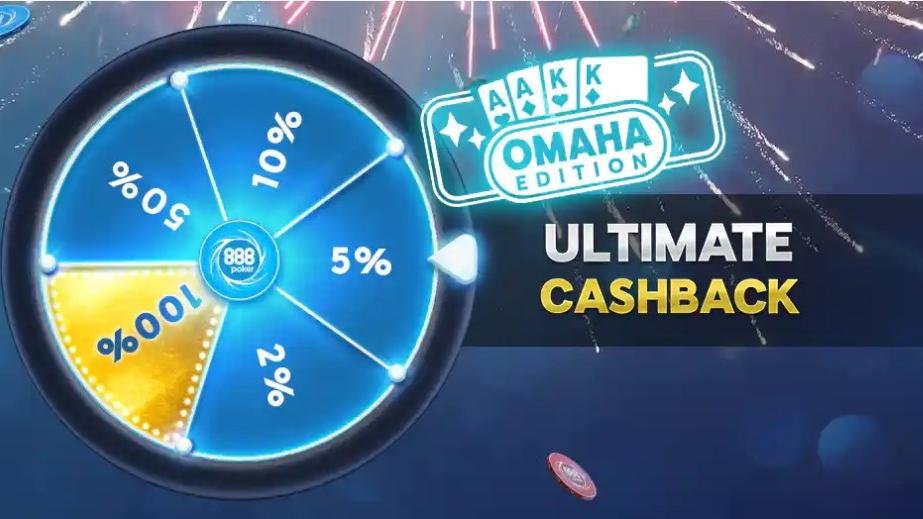 Consigue cashback extra jugando cash Omaha esta semana