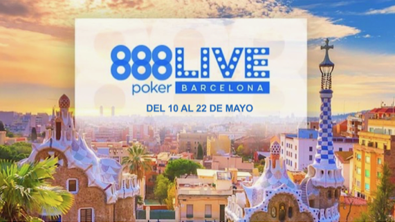 Barcelona se vestirá de azul para celebrar el 888poker Live Festival en mayo