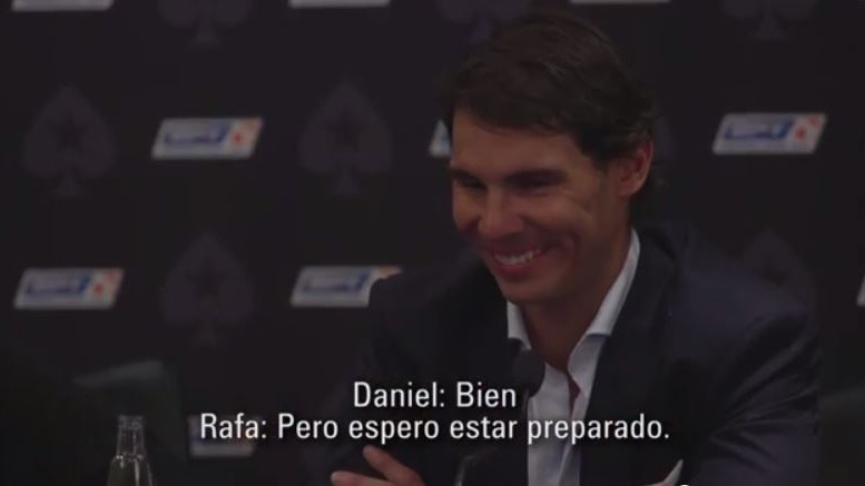 Vive los minutos previos al debut de Rafa Nadal en vivo 