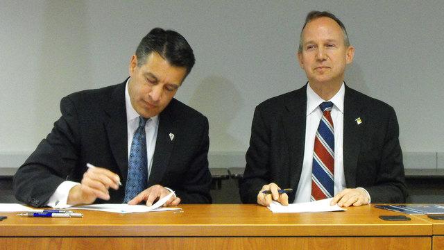 Nevada y Delaware firman la liquidez compartida