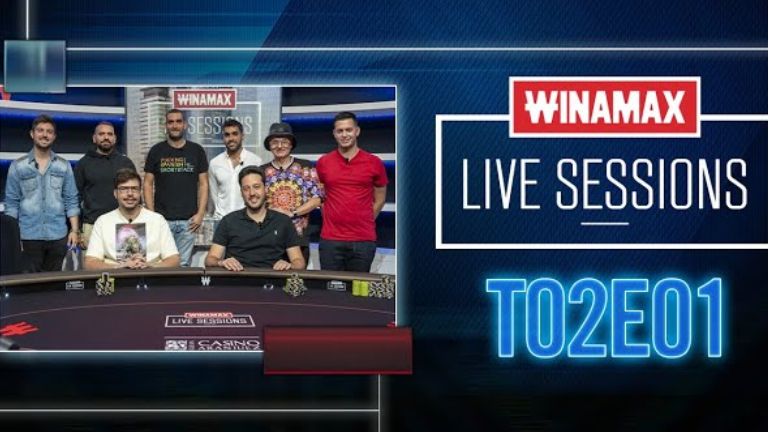 Arranca la segunda temporada de las Winamax Live Sessions