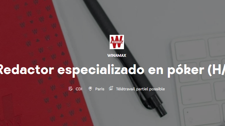 Oferta de empleo: Redactor especializado en póker