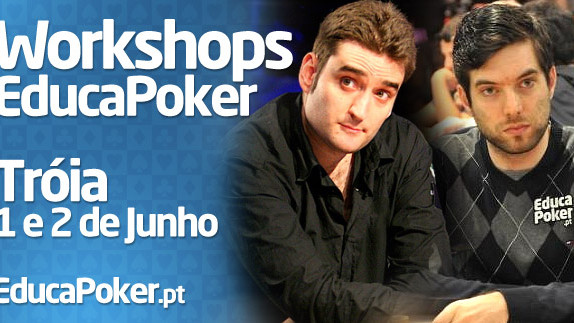 Programa de torneos en Portugal para el Workshops EducaPoker.pt