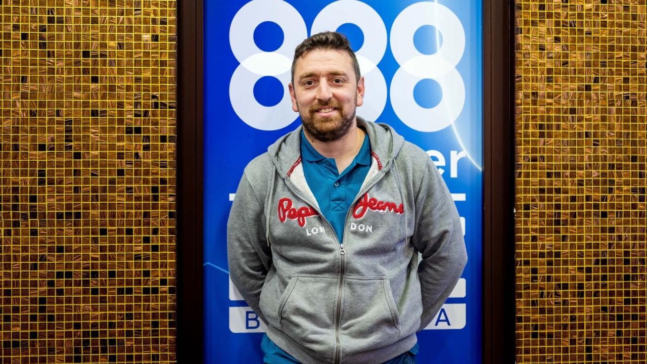 Juan José García, primer líder del Main Event 888pokerLIVE Barcelona Juan José García, primer líder del Main Event 888pokerLIVE Barcelona