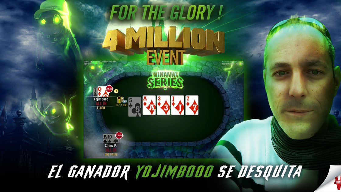 David Luzago entrevista a “Yojimboo”, ganador del 4 Million Event de Winamax