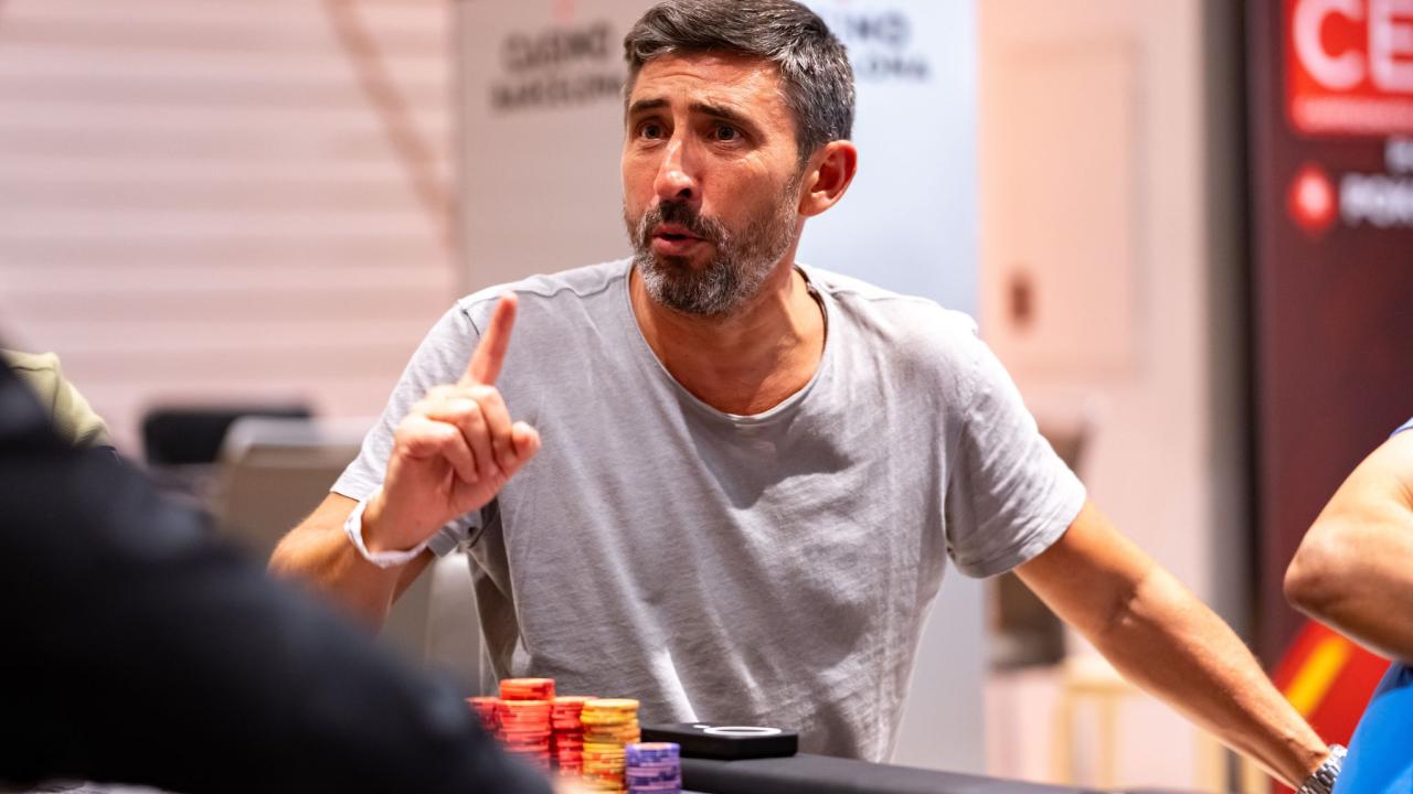 JJ, MVP del Día 1C en el Main Event CEP Barcelona