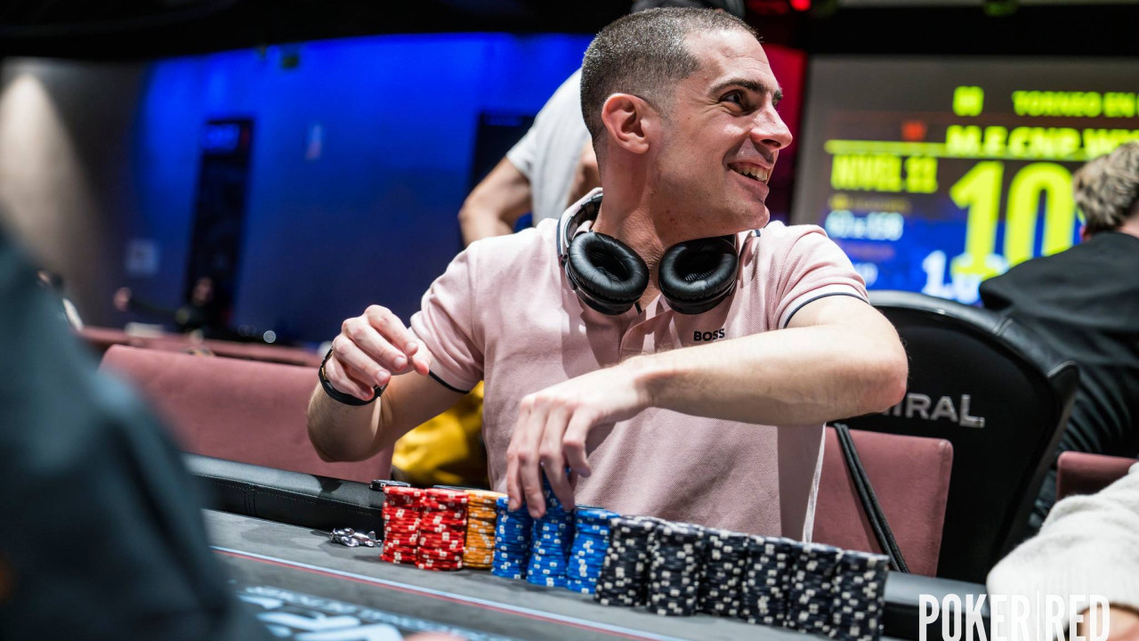 Guillem Nuez pasa al Día 2 como chipleader por la mínima del segundo flight del Main Event.