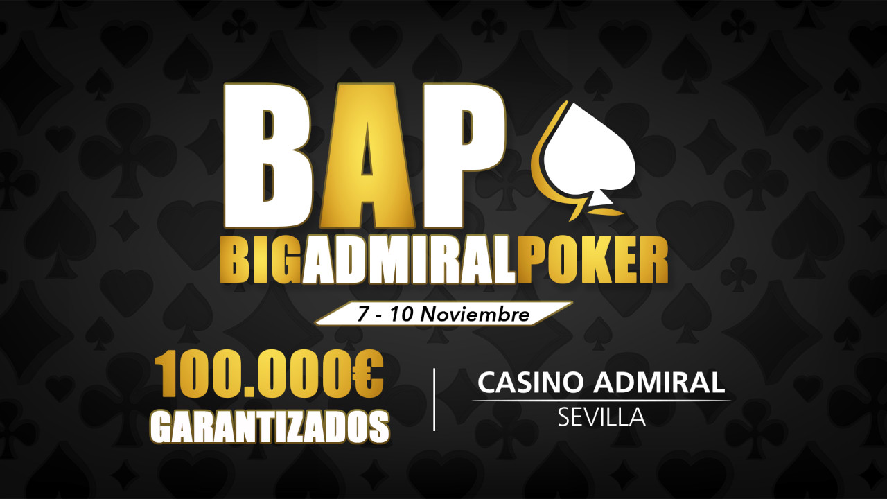 El Big Admiral Póker, se convierte en un torneo benéfico para ayudar a los afectados por la DANA