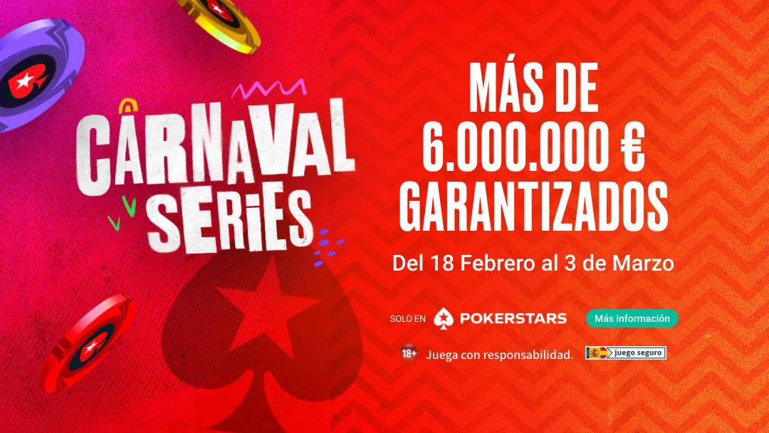 6.000.000 € garantizados en las Carnaval Series