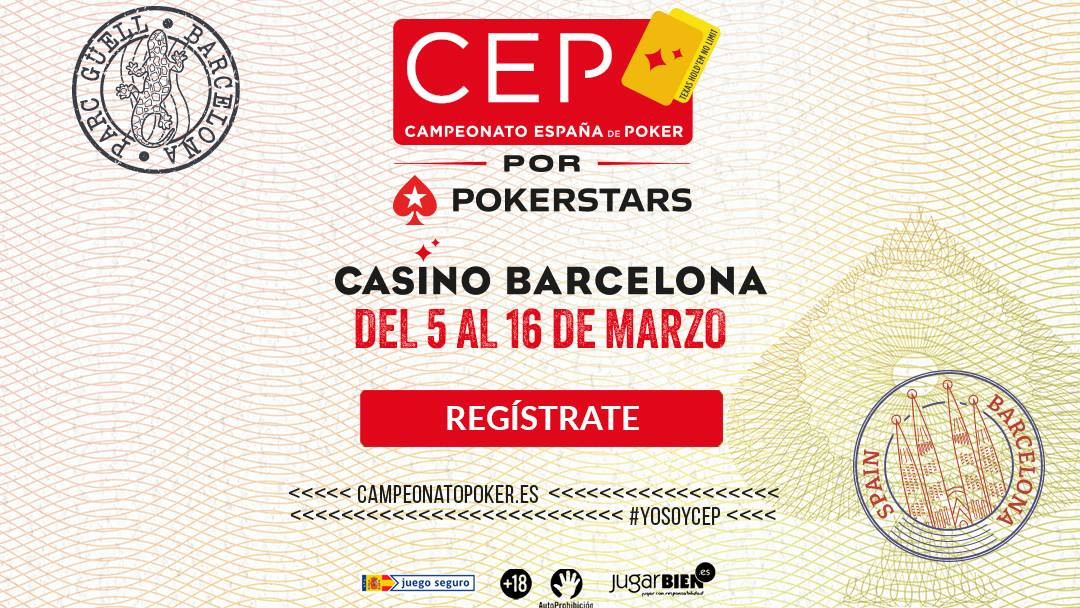 El Campeonato de España de Poker por PokerStars arrancará su XVIII edición en Casino Barcelona