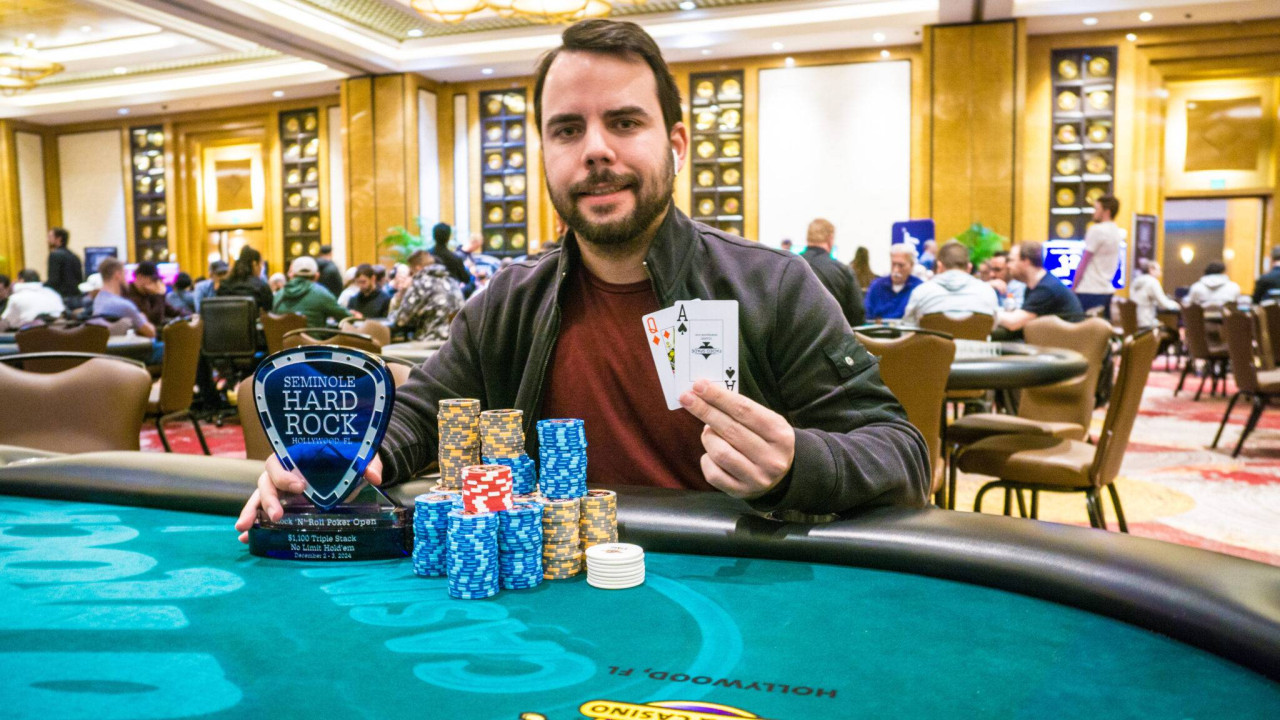 Javier Zarco sigue su idilio con Hollywood: campeón del $1.100 Triple Stack por 37.570 $