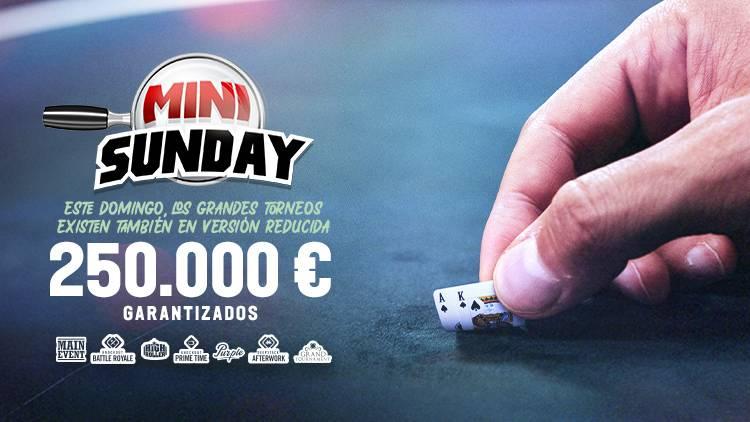 Nuevo domingo de torneos en Winamax: Sunday Surprise y Mini Sunday