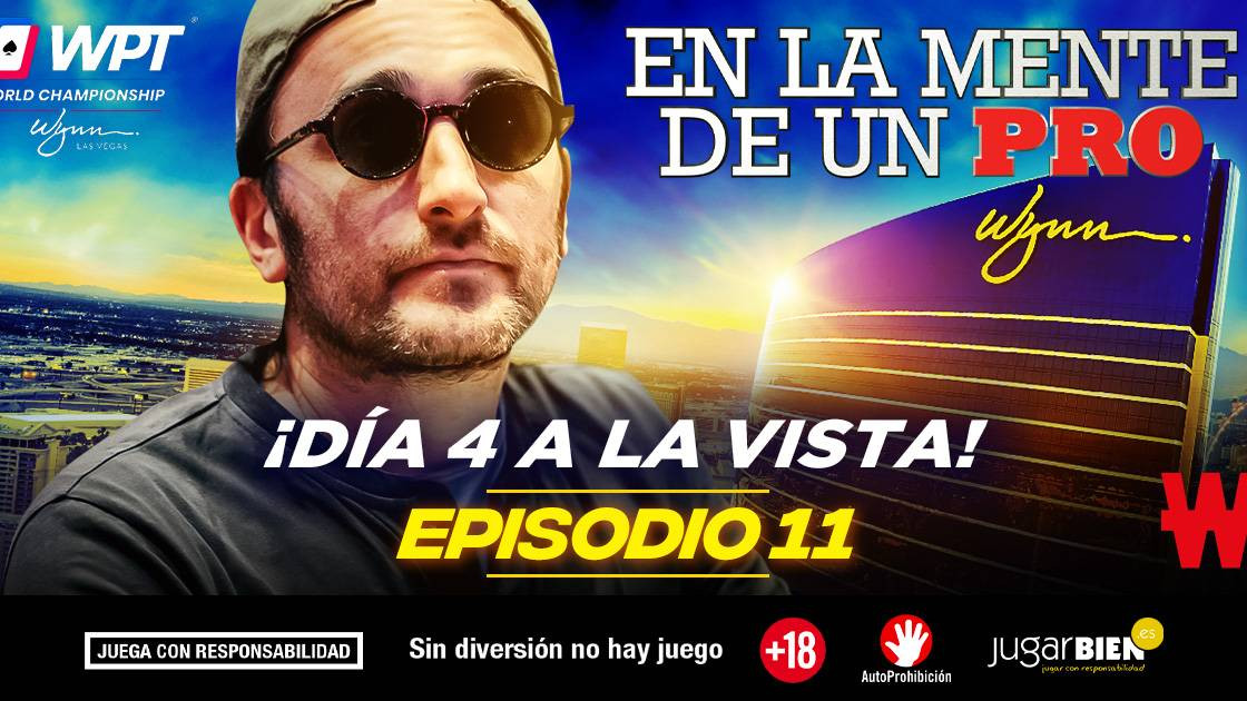 Davidi Kitai camino al Día 4 del WPT World Championship