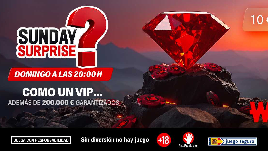 Domingo especial con premio VIP en Winamax
