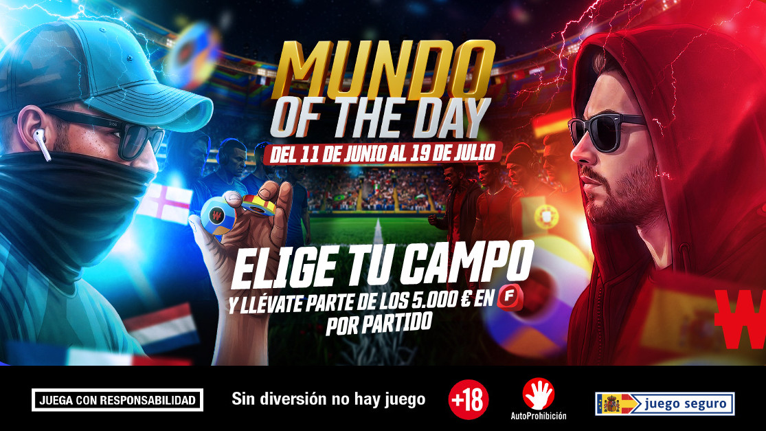 Winamax convierte el Mundial en una lluvia de freebets con "Mundo of the Day"