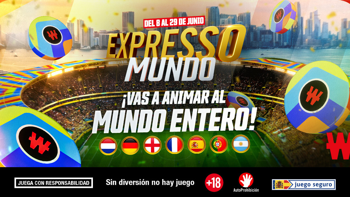 El Mundial toma Winamax: Expresso Mundo lidera una semana repleta de acción
