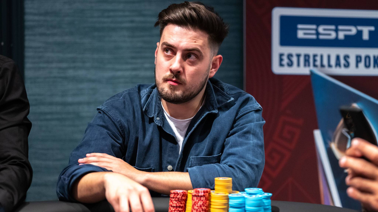 David Ballestero "Aimbotinho" sigue de dulce y partirá como chipleader en el Día 2 del High Roller