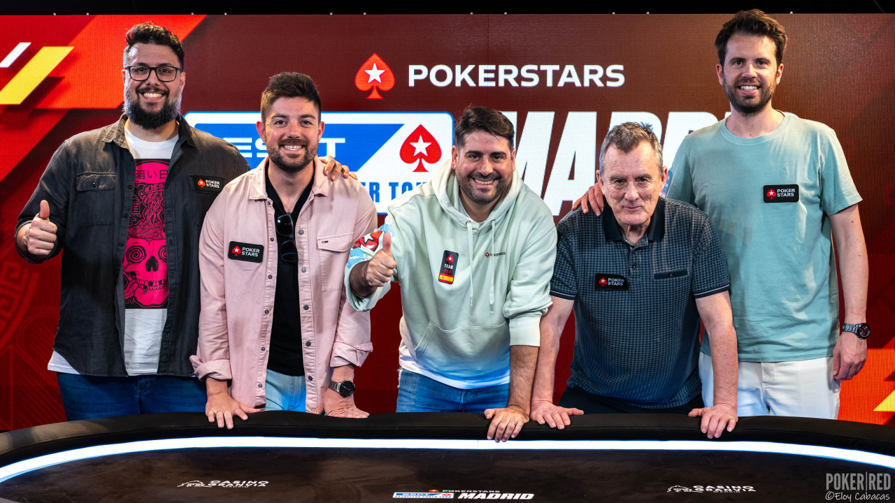 El Team Pro Pokerstars al completo buscará asaltar el Día 2