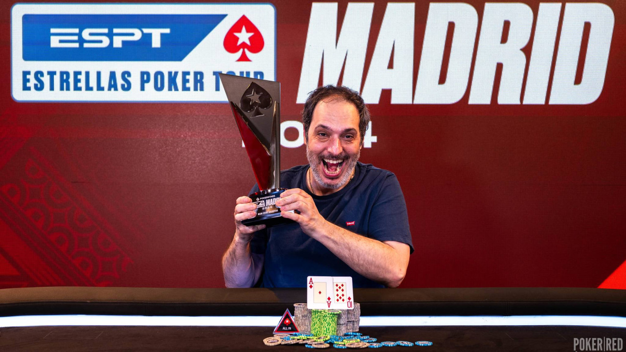 Fouad Rabahie triunfa en el Main Event del ESPT Madrid 