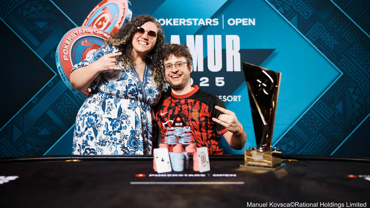 Gerard Carbó levanta su primer trofeo en vivo al ganar el Super High Roller por 51.960 €