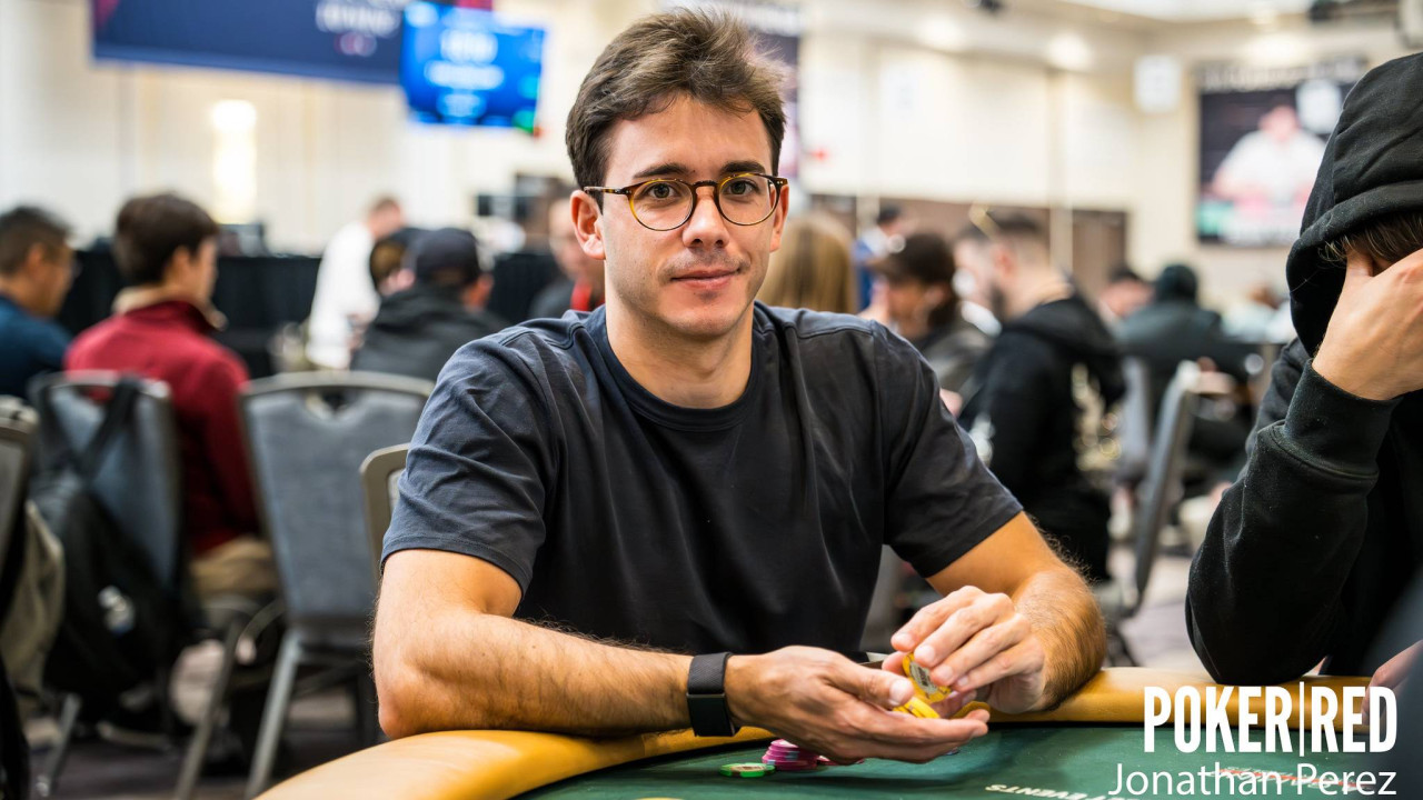 Mario Navarro calienta para las SCOOP ganando el Warm-Up $1.050 por 39.436 $