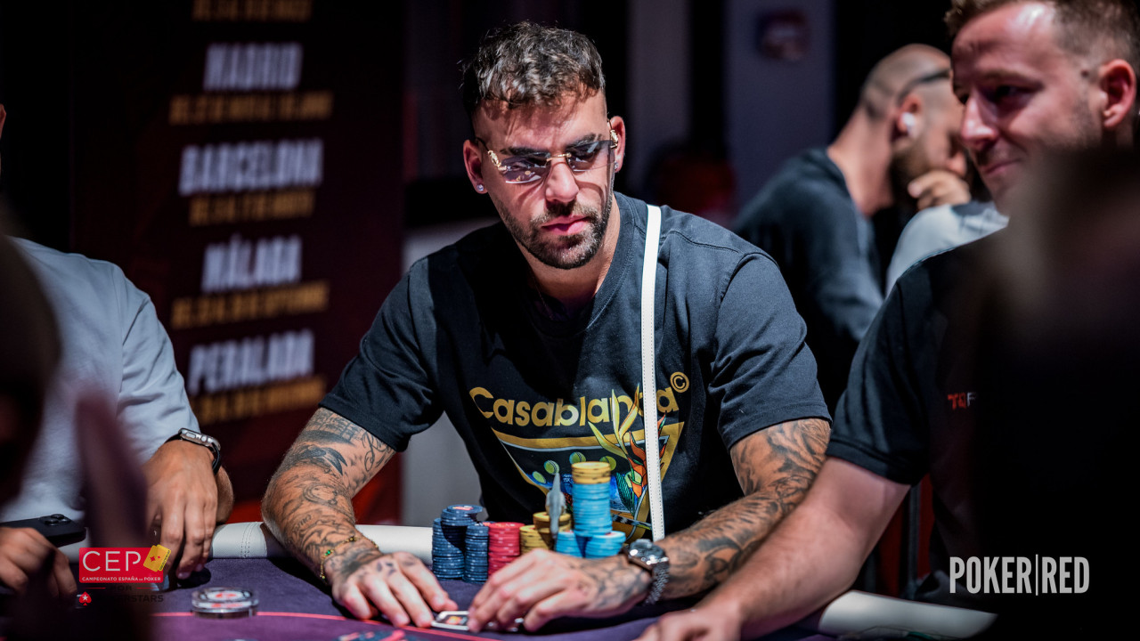Jesus Palacios embolsa 327.000 puntos en el Día 1C para pasar como chipleader
