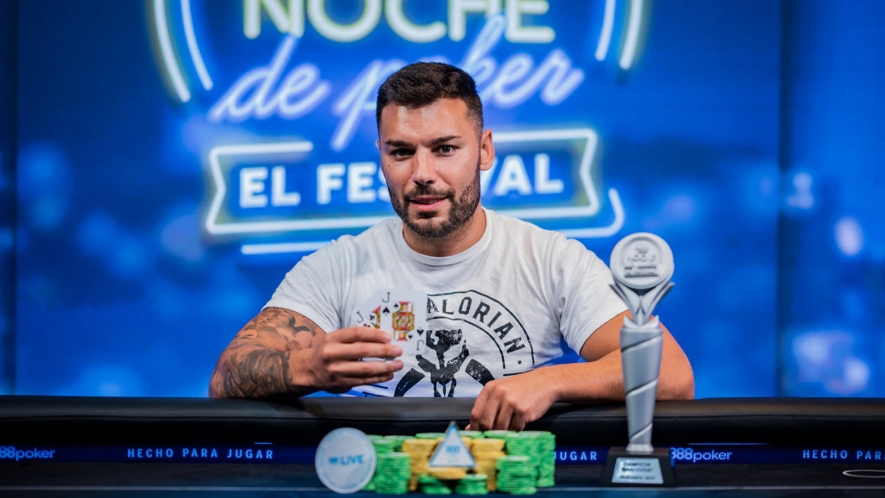 Jesús Hervás, primer campeón de la historia del Main Event de Noche de Póker Festival por 24.500 €