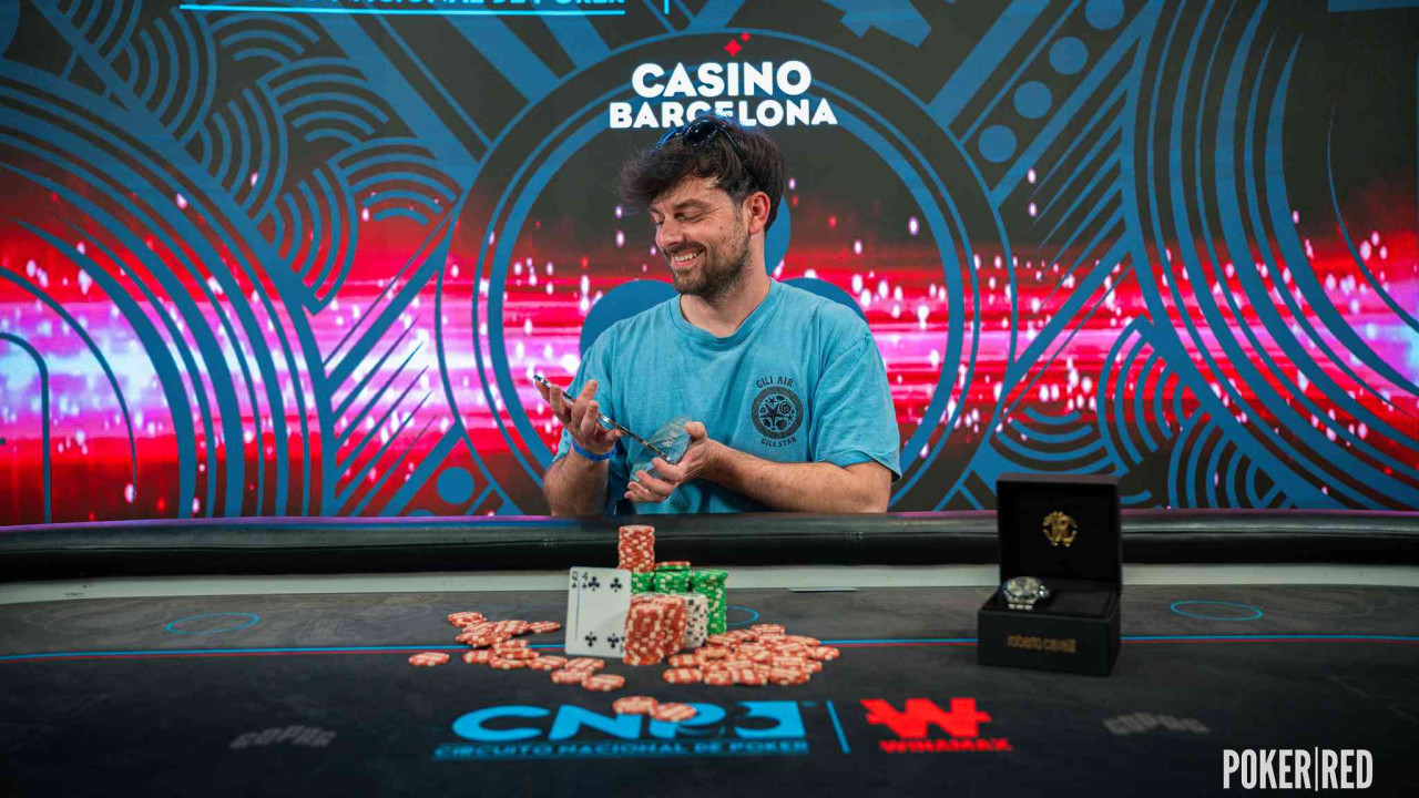David Gómez conquista el CNP Winamax Barcelona y se lleva el trébol a Cambrils