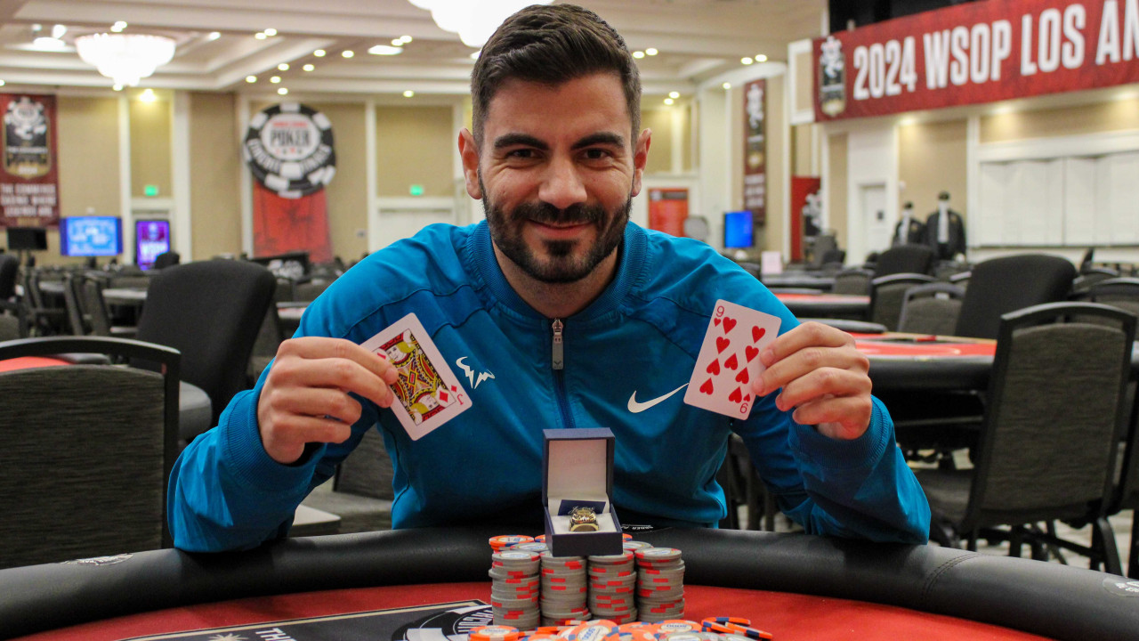 Adrián García Galipienso gana el anillo del WSOP Circuit Commerce Casino